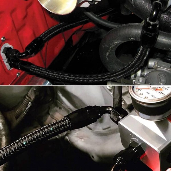 EPMAN K Series Tucked Fuel Line Kit For Honda Civic Integra Feed Return Line K20 K24 Fuel Set
